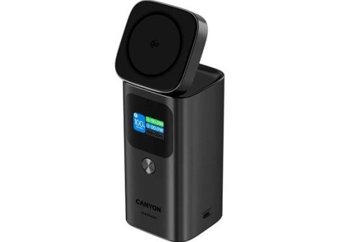 Power bank Canyon 15000mAh 100W Magnetic Qi2 OnPower 50