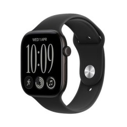 Apple Watch 12 5G 46mm Black Alu, Black Sport Band - S-M