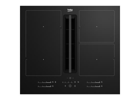 Int.induktsioonplaat, õhupuhastiga Beko, 60cm
