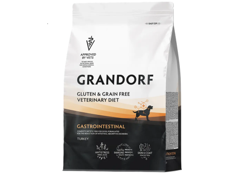 Grandorf Dog Vet Gastrointestinal Kalkun koeratoit 1kg