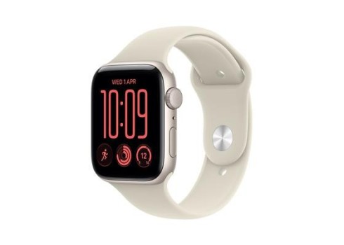 Apple Watch SE 3 GPS 40mm Starlight Alu, Sand Sport Band - S-M