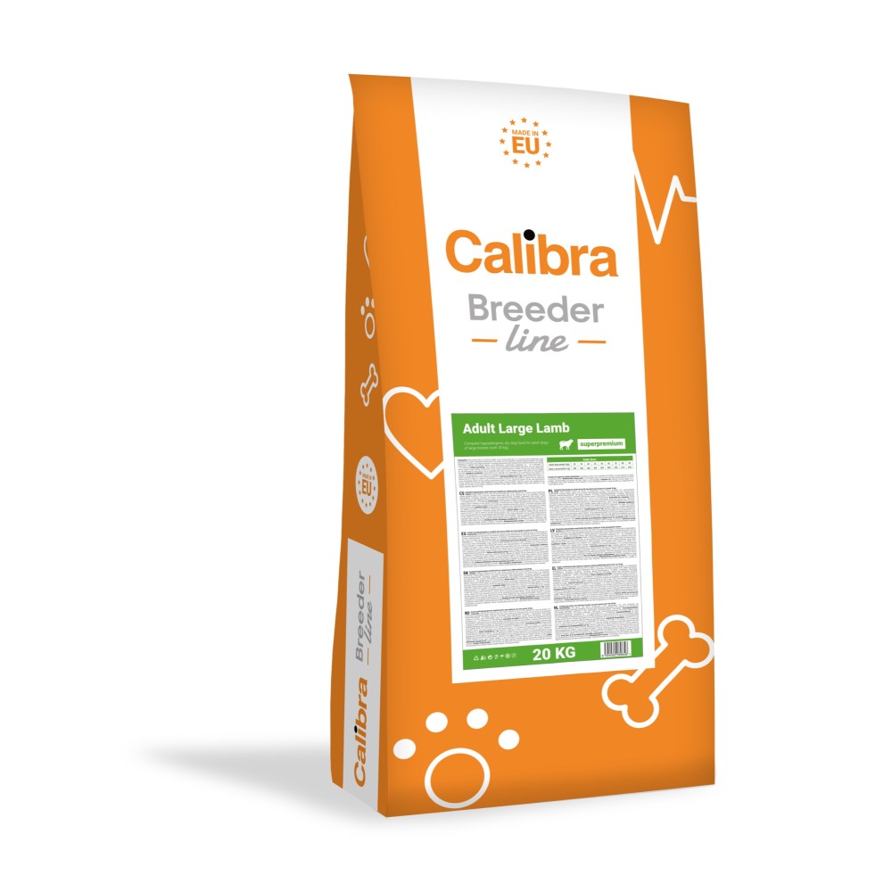 Calibra Breeder Line Super Premium Adult Large Lamb koeratoit 20kg