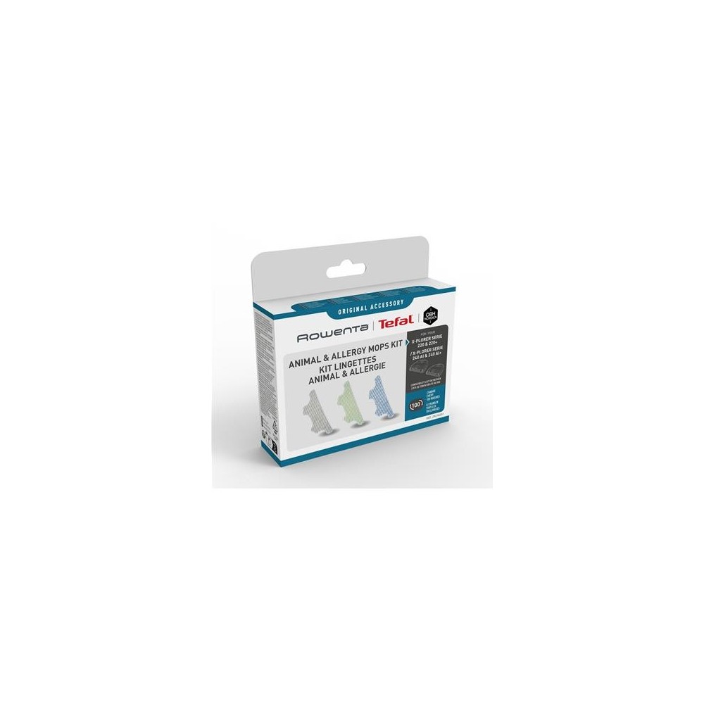 Mikrofiiber mopid x3 Xplorer S220 RG94 and S240 RG96 Tefal
