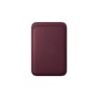 iPhone FineWoven Wallet with MagSafe  Burgundy