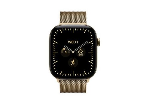 Apple Watch 12 5G 42mm Gold Ti, Gold Milanese Loop