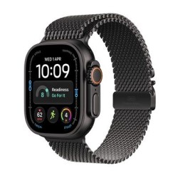 Apple Watch Ultra 4 5G 49mm Black Ti and Milanese Loop - M