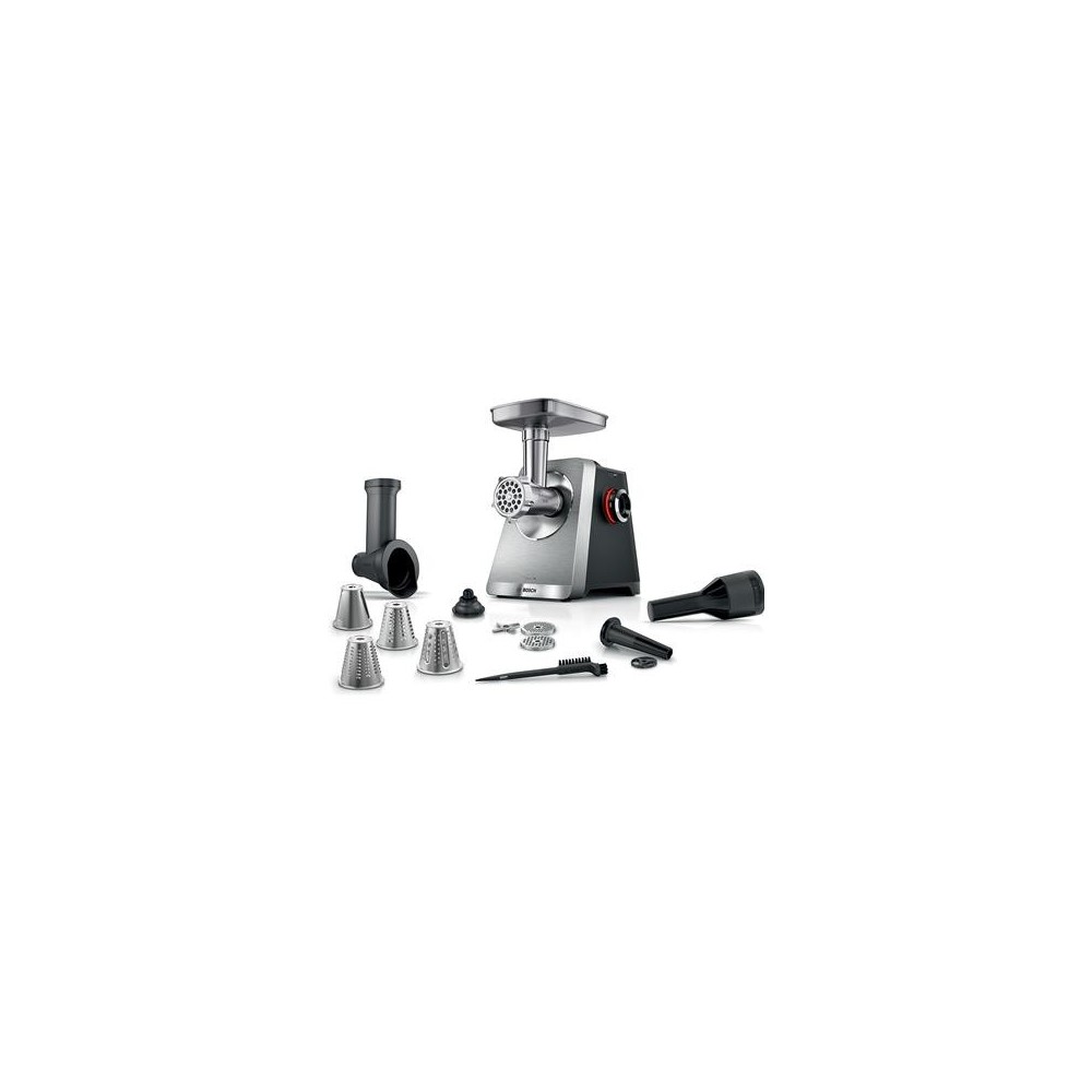 Hakklihamasin Series 8 Bosch, must-hõbe