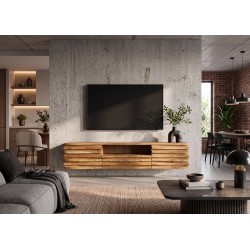Tv-alus RELIEF akaatsia, mööbel, elutoamööbel, tv-alused, tv-kapp, puidust tv-alus