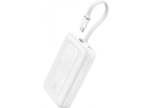 Power bank Anker 10000mAh 30W USB-C Cable, White