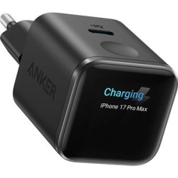 Charger Anker Nano 45W, Smart Display, Black