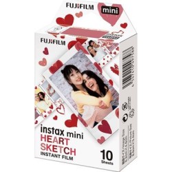 Cartrige Colorfilm Mini HEART SKETCH 10PK