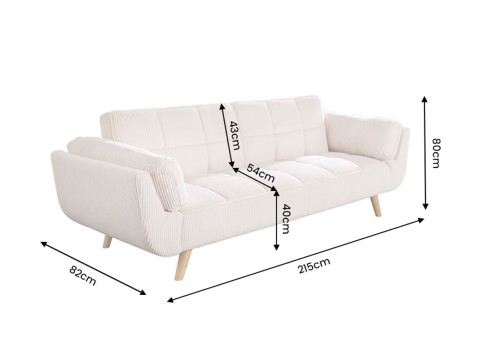 Diivanvoodi BOUTIQUE beež, mööbel, elutoamööbel, diivan, diivanid