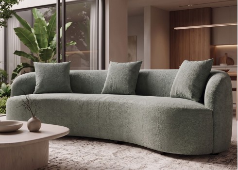 Diivan ATELIER salvei, mööbel, elutoamööbel, diivanid, sohva, pehme mööbel