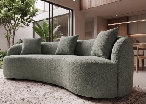 Diivan ATELIER salvei, mööbel, elutoamööbel, diivanid, sohva, pehme mööbel