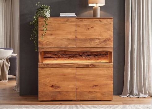 Kapp GRAND mango, 100x40xH120 cm, mööbel, elutoamööbel, kummutid, kapp, kapid