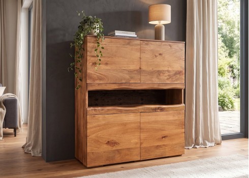 Kapp GRAND mango, 100x40xH120 cm, mööbel, elutoamööbel, kummutid, kapp, kapid