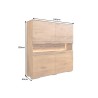 Kapp GRAND mango, 100x40xH120 cm, mööbel, elutoamööbel, kummutid, kapp, kapid