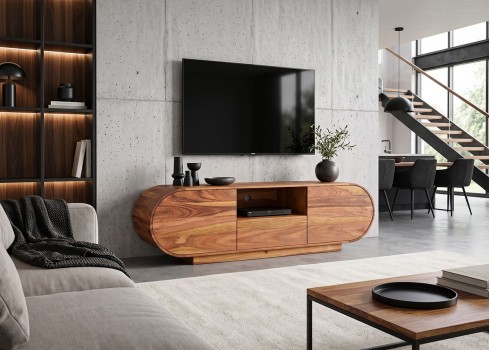 Tv-alus ORGANIKO sheesham, mööbel, elutoamööbel, tv-alused, tv-kapp