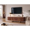 Tv-alus GATSBY pruun / kuldne,  mööbel, elutoamööbel, tv-alused