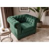 Tugitool CHESTERFIELD roheline, mööbel, elutoamööbel, tugitoolid