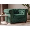 Tugitool CHESTERFIELD roheline, mööbel, elutoamööbel, tugitoolid