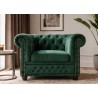 Tugitool CHESTERFIELD roheline, mööbel, elutoamööbel, tugitoolid