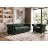 Tugitool CHESTERFIELD roheline, mööbel, elutoamööbel, tugitoolid
