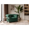 Tugitool CHESTERFIELD roheline, mööbel, elutoamööbel, tugitoolid