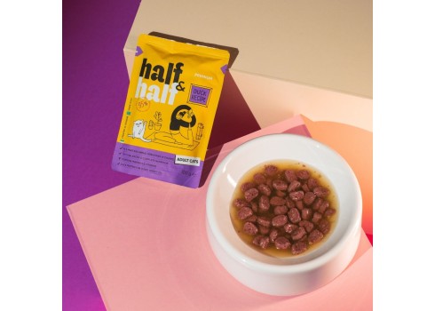 Half&Half Adult part kastmes kassi märtoit 22x100g