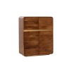 Kapp MONZA pruun / kuldne, 100x38xH120 cm