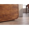 Kapp MONZA pruun / kuldne, 100x38xH120 cm