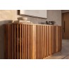 Kummut SCULPTURA naturaalne mango, mööbel, elutoamööbel, kummutid