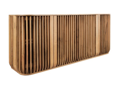 Kummut SCULPTURA naturaalne mango, mööbel, elutoamööbel, kummutid