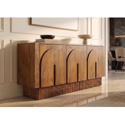 Kummut ARCADIA pruun, mööbel, elutoamööbel, kummutid, kummut,