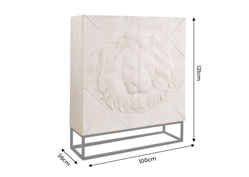 Kapp LION mango / must, mööbel, elutoamööbel, kapid, elutoakapp