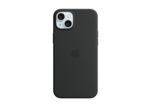 iPhone 15 Plus Silicone Case with MagSafe - Black