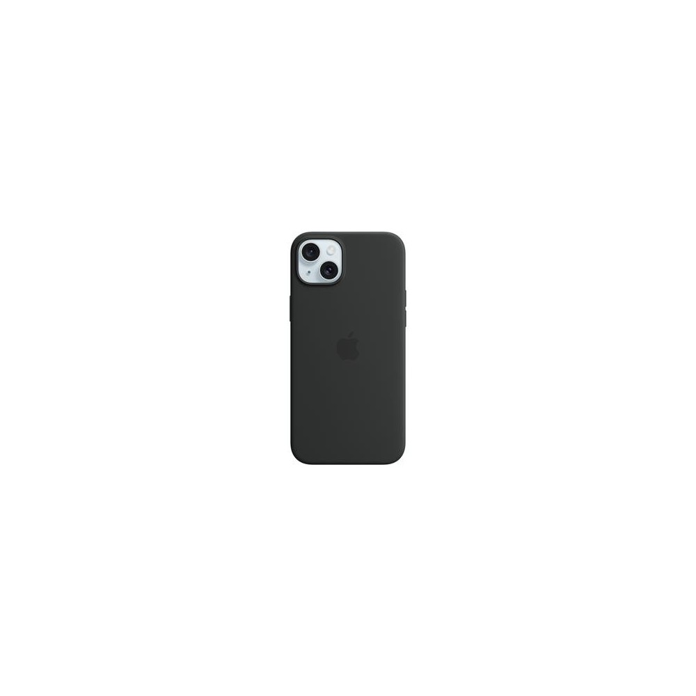 iPhone 15 Plus Silicone Case with MagSafe - Black