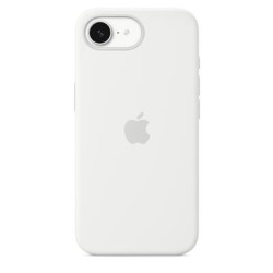 iPhone 16e Silicone Case, White