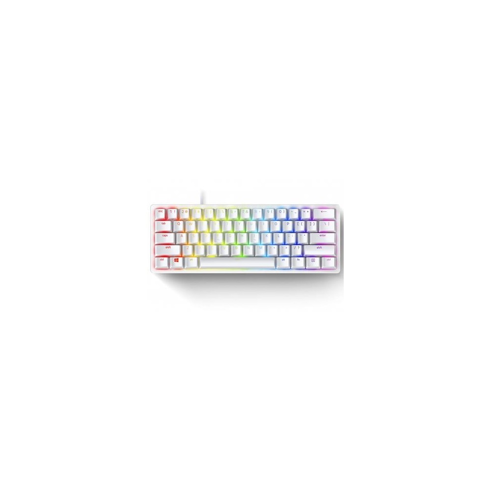 Klaviatuur Razer Huntsman Mini Mercury Ed. Red Switch SWE