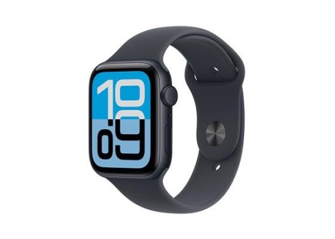 Apple Watch SE3 GPS 44mm Midnight Alu, Midnight Sport Band, M-L