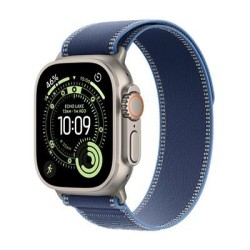 Apple Watch Ultra 3 5G 49 Ti, Blue Trail Loop, M-L