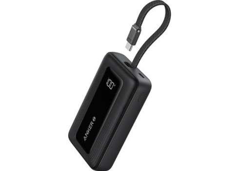 Power bank Anker 10000mAh 30W USB-C Cable, Black