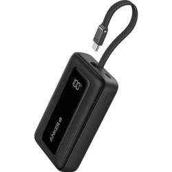Power bank Anker 10000mAh 30W USB-C Cable, Black