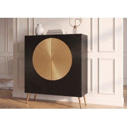 Kapp AURUM must / kuldne, mööbel, elutoamööbel, kapid, mööbel elutuppa
