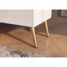 Kapp AURUM valge / kuldne,  mööbel, elutoamööbel, kapid, puidust kapp