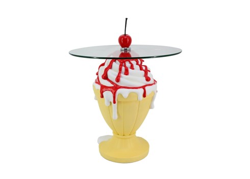 Abilaud SUNDAE kollane, mööbel, elutoamööbel, abilauad, kohvilaud