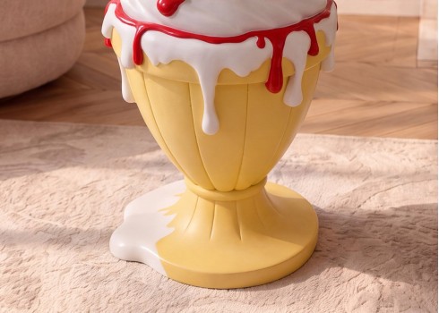 Abilaud SUNDAE kollane, mööbel, elutoamööbel, abilauad, kohvilaud