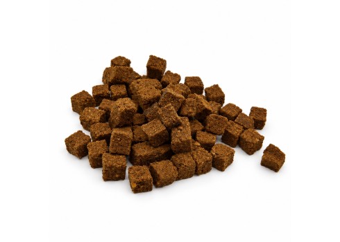 Koerustükk kuivatatud tursa kuubikud koerale 100g