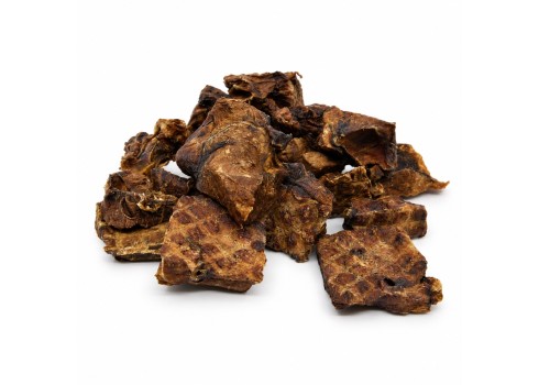Koerustükk kuivatatud veise kopsukuubikud koerale 1kg