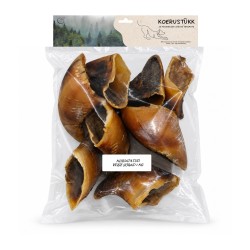 Koerustükk kuivatatud veise sõrad koerale 1kg